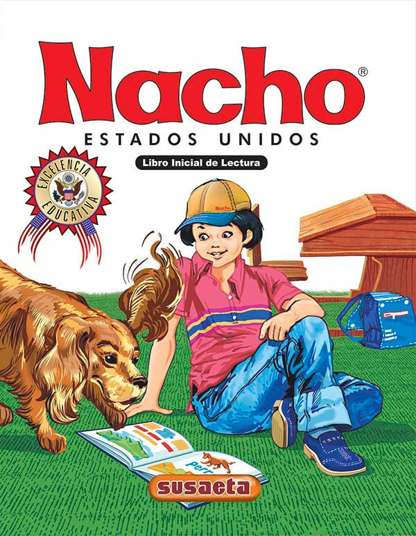 Family reading with Nacho Books