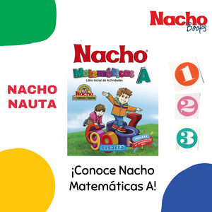 ¿Sabías que existe un libro de Nacho que te ayuda a aprender matemáticas?