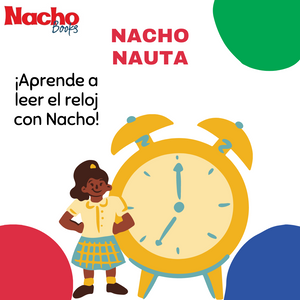El reloj con Nacho pre jardín