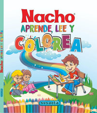 Load image into Gallery viewer, Nacho Aprende, Lee y Colorea
