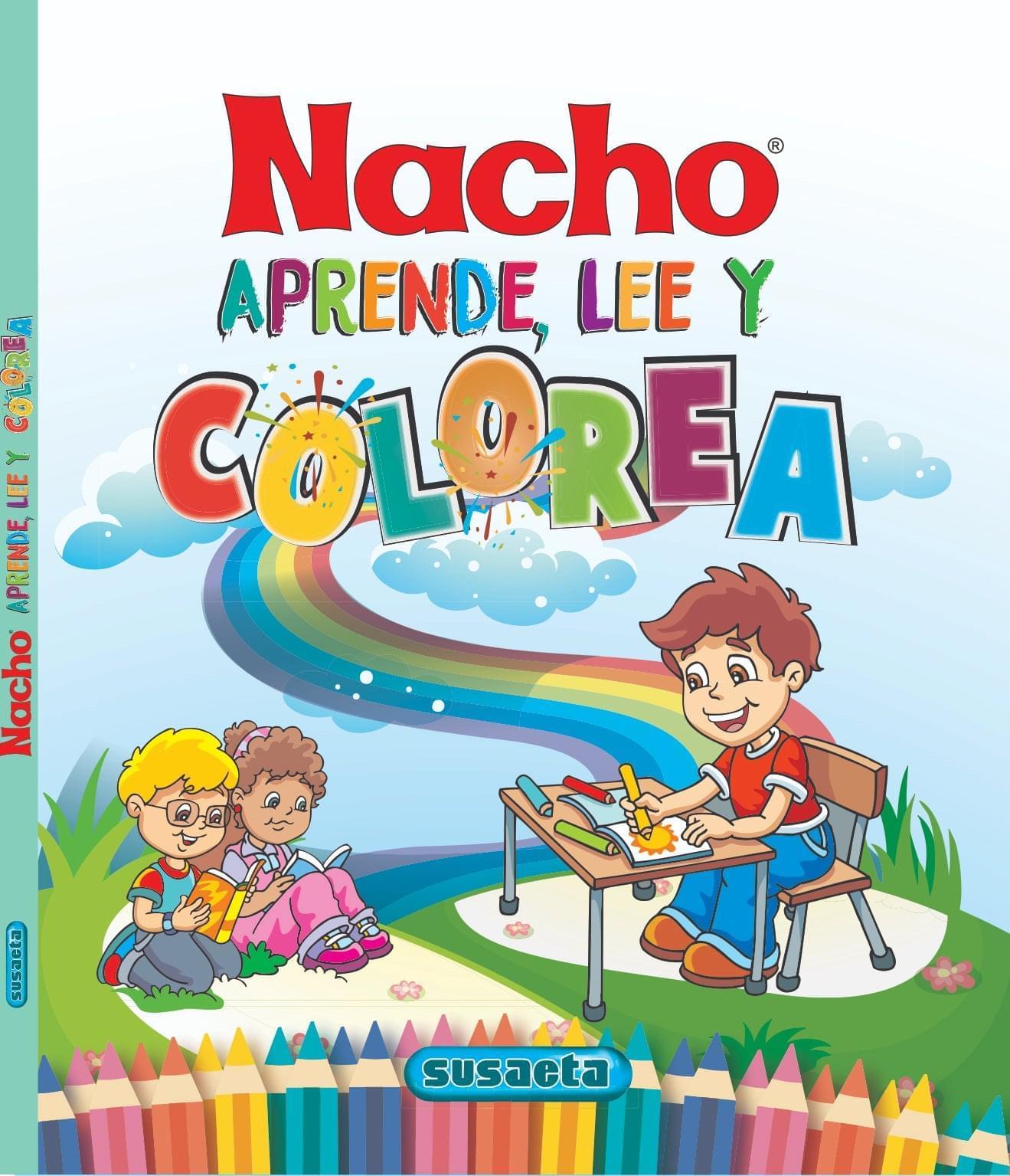 Nacho Aprende, Lee y Colorea