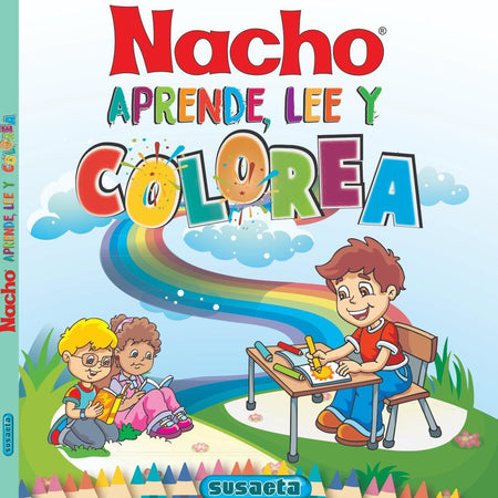Nacho Aprende, Lee y Colorea