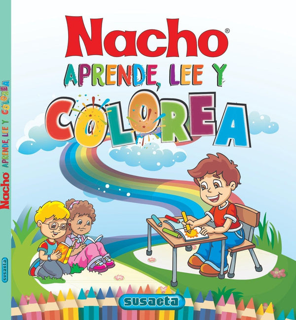 Nacho Aprende, Lee y Colorea