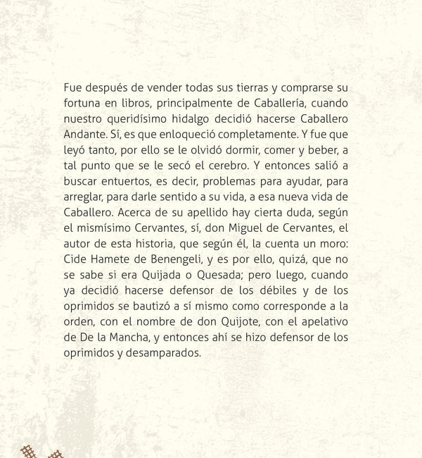 Don Quijote De La Mancha